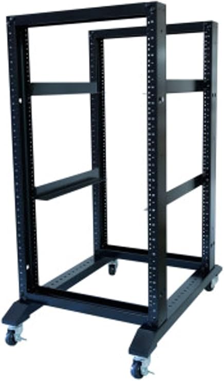 20U 3FT 4 Post Open Frame 19inch Data Network Server/Audio Rackinch 16inch Deep