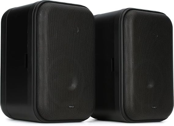 Tannoy VMS 1 5-inch Versatile 2-Way Compact Install Monitors - Black