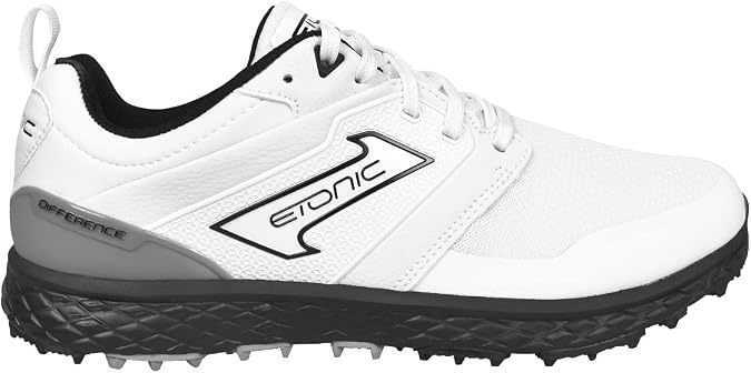 Etonic Golf Difference 2.0 Spikeless Shoes White Size 7.5 Medium
