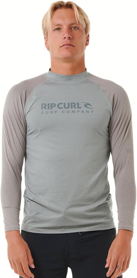 Rip Curl Men's Shock UPF 50 Long Sleeve Rashguard Vest