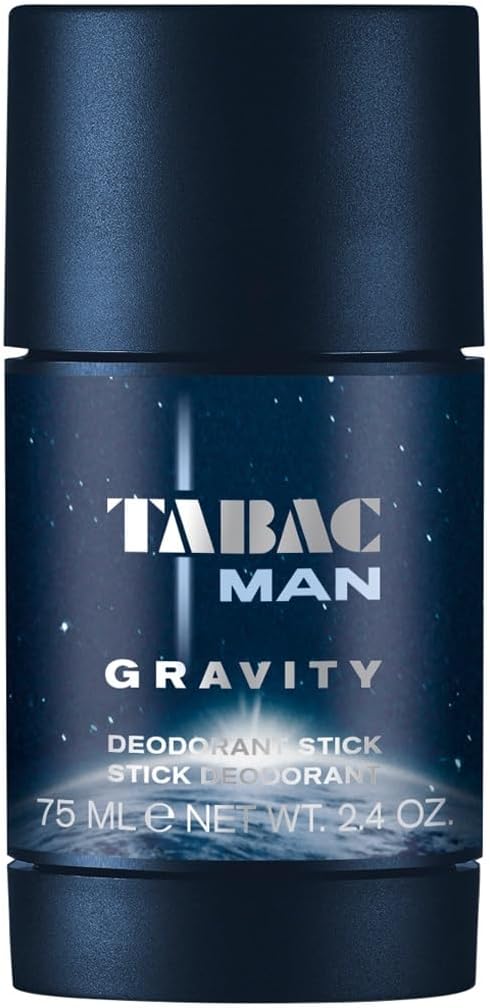 Tabac Man Gravity | Deodorant Stick - uzun ömürlü ve bakımlı tazelik hissi - vücut kokusuna karşı 24 saat güvenilir koruma | 75 ml