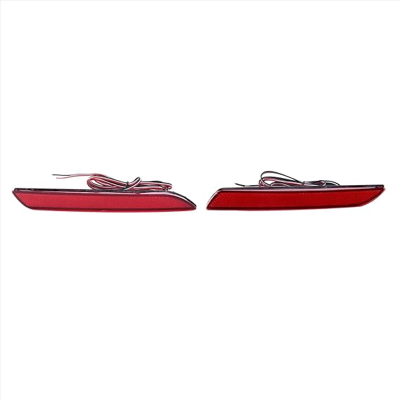 For Hon=da Insight hybrid 2010-2012, Tail Red Rear Bumper Reflector Light Lamp Stop Fog Light