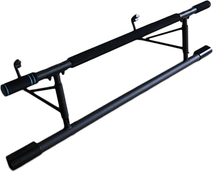 XLTFUC Wall-Mounted Pull Up Bar, Upper Body Multifunctional Trainer, Home Fitness Bar, No Need to Punch Holes, Suitable for Daily Exercise in Home Office Gym (Maximum Load 200kg)