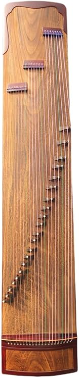 Chinese Zither, Guzheng, Chinese Instrument, Gu Zheng, Handcarved Aged Wood, 20-Yr Artisan Crafted, Natural Sound