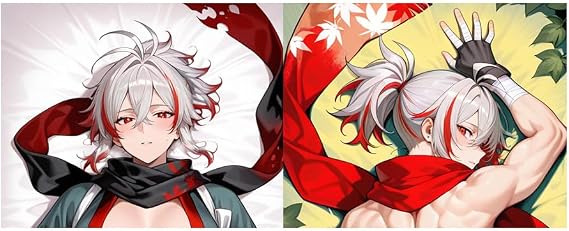 Anime Body Pillow Cover 60x180cm Double-Sided Pattern Throw Pillow Case, Cushion Covers