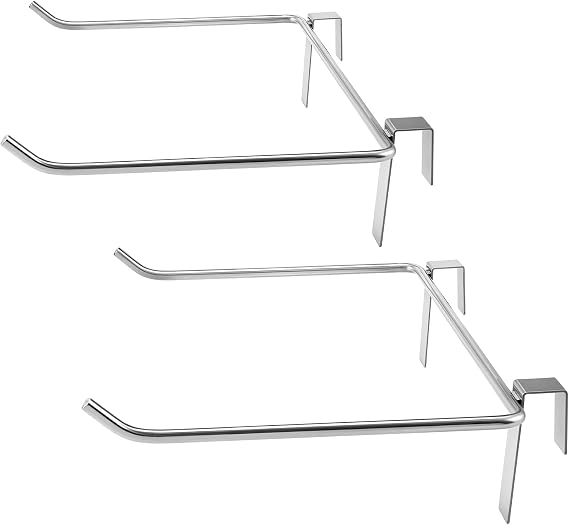 Blulu 2 Pack Stainless Steel Bee Hive Frame Holders Hold 3 Full Beehive Frame Support 18 x 12 x 4 Inches Beekeeping Supplies Holder Stand Support Perch for Honey Harvesting Inspection