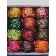 Valdani 3 Strand Cotton Floss Embroidery Punchneedle Thread Fabulous Autumn Set