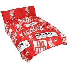 UKSoccershop Liverpool F.C. Single Duvet Set PT