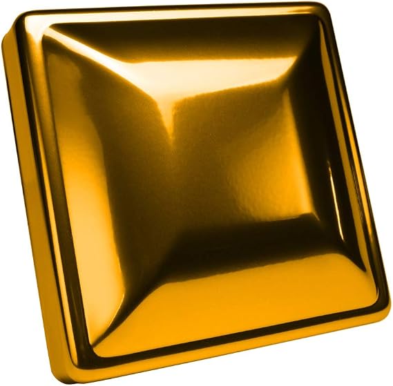 Gold Translucent TGIC Powder Coating Paint, 1lb