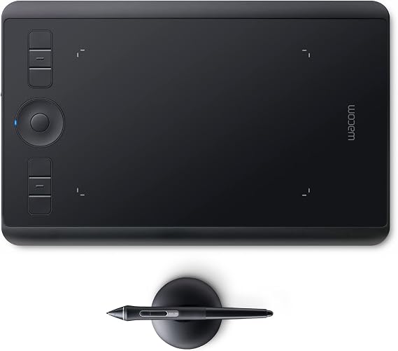 Wacom Intuos Pro Digital Graphic Drawing Tablet for Mac or PC, Small PTH460K0A New Model