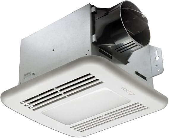 Delta BreezGreenBuilder GBR80MHLED 80 CFM Exhaust Bath Fan/Dimmable LED Light with M&H Dual Sensor
