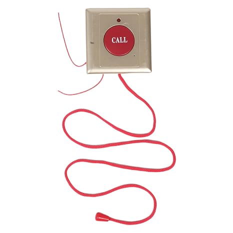VALICLUD Emergency Call Button: Alert Button Elderly Monitoring System Sos Alarm Emergency Alarm Sos Safety for Senior Bathrooms Homes