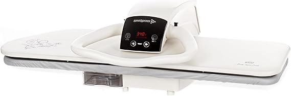 SpeedyPress 100HD Steam Fabric Press - 40 inch Digital Heavy-Duty with Large Removeable Water Tank and Water Filter - Fast Heating, Multiple Temperature Modes