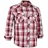 COEVALS CLUB Men's Western Pearl Snap Button Up Casual Cowboy Long Sleeve Two Pockets Work Shirts