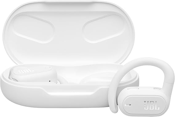 JBL Soundgear Sense – Wireless Bluetooth Outdoor Headset – Water splash protected and comfortable – White