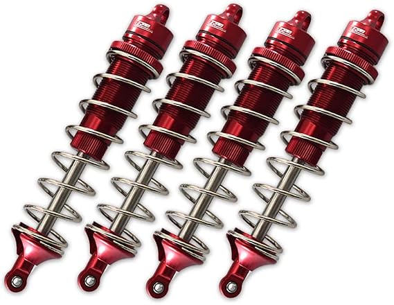 GPM for Team CORALLY 1/10 SKETER XL4S BRUSHLESS Moster Truck C-00191 Aluminum Alloy Front and Rear Universal Suspension Center Point Distance 130mm-1 car Set of 4 Pieces