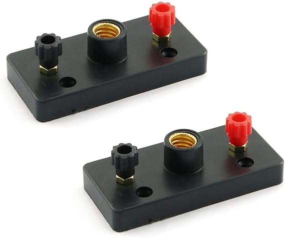 2pcs Black E10 Bulb Socket Universal Small Lamp Holder With Terminal for Home School Experiments
