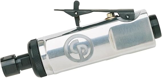 Chicago Pneumatic CP860 - Air Die Grinder Tool, Welder, Woodworking, Automotive Car Detailing, Stainless Steel Polisher, Heavy Duty, Straight, 1/4 Inch (6 mm), 0.54 HP / 400 W - 24000 RPM