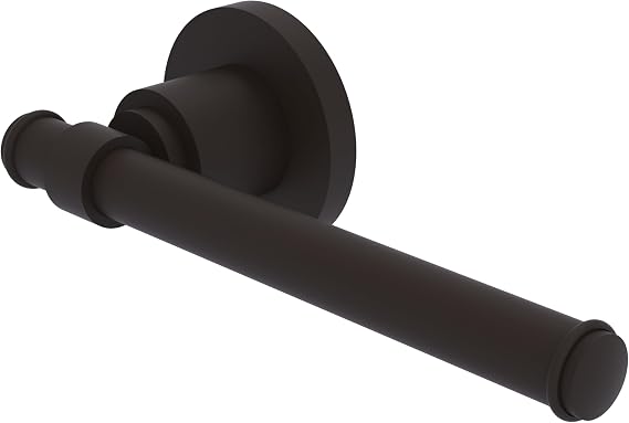 Allied Brass WS-24E-ORB Washington Square Collection Euro Style Toilet Tissue Holder, Oil Rubbed Bronze