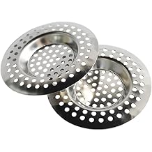 Armo Kitchen Sink Strainer, Stainless Steel Drain Filter, Food Catcher, 3.6 cm, Pack of 2