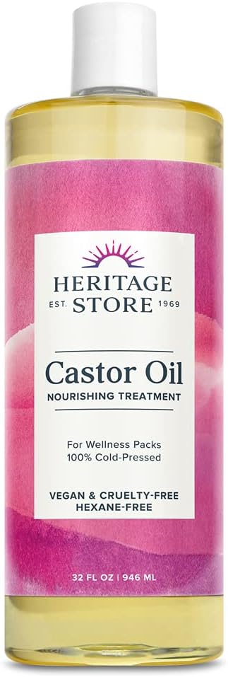 Heritage Castor Oil 33.8 fl oz 960 ml Caster Oil