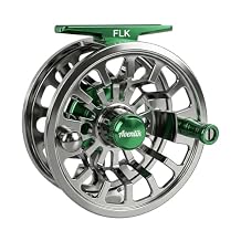 Aventik FLK II Fly Fishing Reel Aluminum Trout 3/5, 5/7, 7/9wt Large Arbor Freshwater Fly Reel with Line.