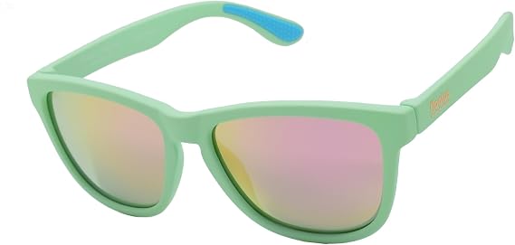 Floating Sunglasses Rubberized Eddys | Polarized Water Repelling Lenses | No Slip Frame | Lightweight | Men and Women