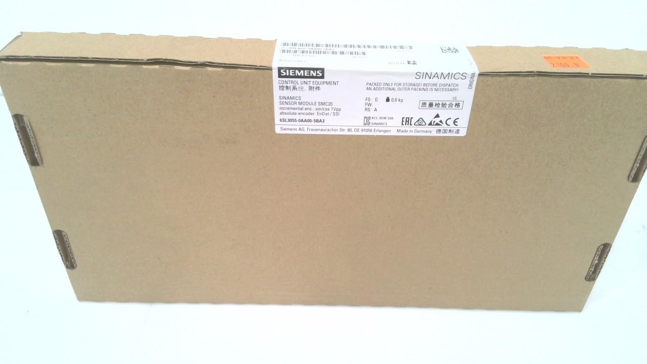 Siemens 6Sl3055-0Aa00-5Ba3, Sensor Module, 24Vdc, 0.6A, 6Sl3055-0Aa00-5Ba3 Ar