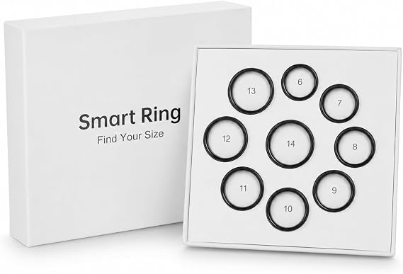 Smart Ring Sizing Kit - Measure Before You Buy - 9 Sizes (6 to 14) - for Accurate Ring Measurement