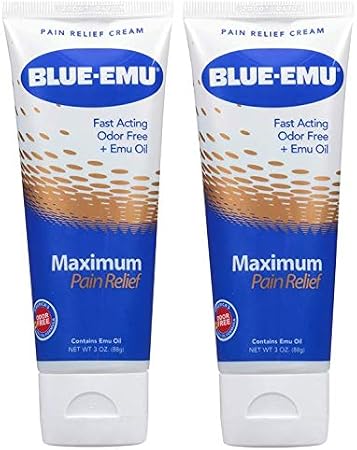 Blue Emu, Maximum Arthritis Pain Relief, 2 Count, 3 Ounce (Pack of 2)