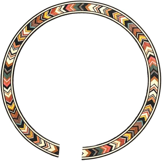 DYNWAVE 1 Piece Rosette Soundhole Sticker for Acoustic Guitar