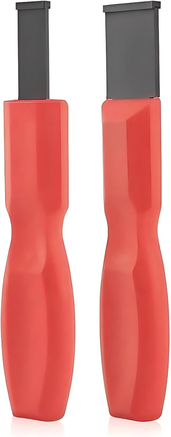 2pcs Carbide Scraper Set 1-1/4 Inch and 5/8 Inch Tough Scraper for Wood Metal Automotive Gasket Removal Durable Carbide Tool