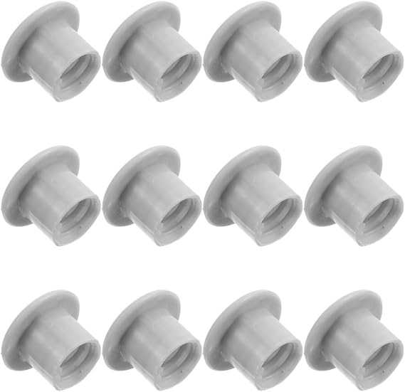 12pcs Ramp Screw Caps Plastic Fixing Accessories with 1.5cm Inner Diameter for Playground Equipment Replacement and Safety Protection