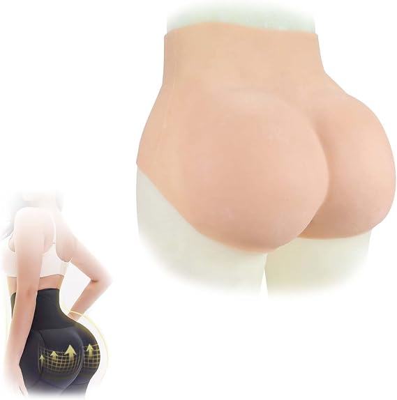 Adima Silicone Cross-Dressing Panties Hip Enhancer Control Shorts High Elasticity for Crossdress Cosplay