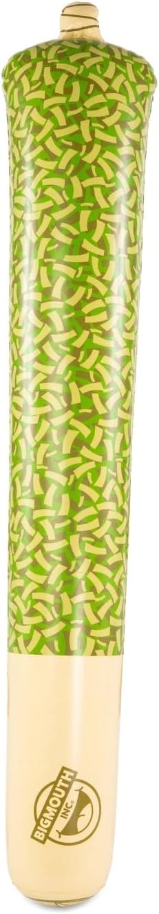 Jumbo Green Grass Inflatable Noodle, Funny Pool Noodle Floats for Adults, Ridiculous Pool Party Decor