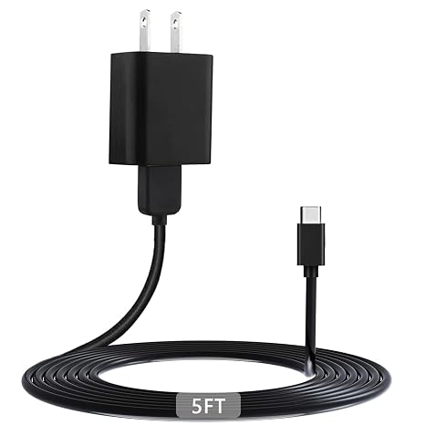 Massage Gun USB C Charger for TOLOCO EM26/TO-M63/X8, Elefor, Hyperice, Sharper Image PB01, Sportnear Mini 2/3, Renpho Mini R3, Youdgee M15 Charging Charger Cable Cord