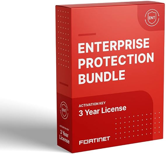 Fortinet FortiGuard 3 Year Enterprise Protection for FortiGate-51G-SFP-PoE (FC-10-F51GP-809-02-36) | IPS, Malware Prevention, Advanced Threat Protection, URL/DNS Filtering, FortiCare Premium