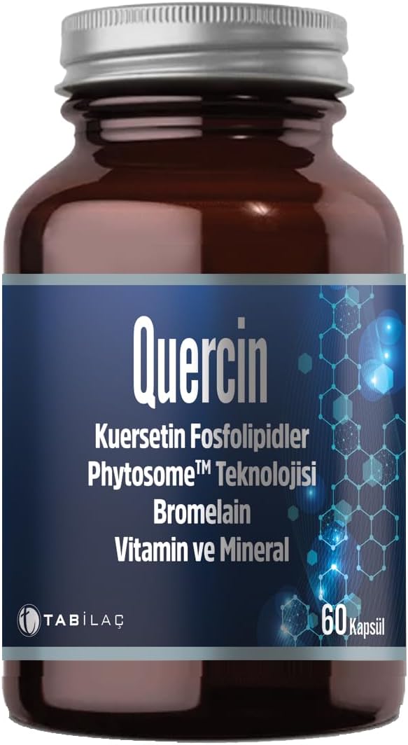 Tab Pharmaceutical Quertecin Phytosomal Quercetin Bromelain 60 Capsules
