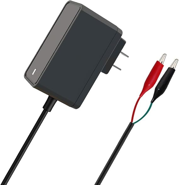 Bouge 6V Battery Charger for Moultrie, ExperPower, Motorcycle, Wildgame Innovations, Mighty Max, Deer Feeder Batteries