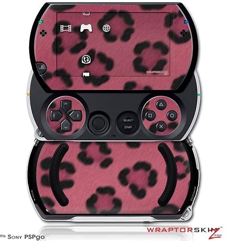 Leopard Skin Pink - Decal Style Skins (fits Sony PSPgo)