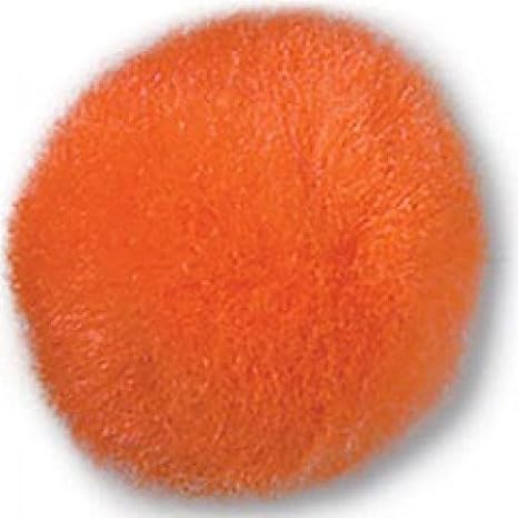 Impex Craft Pompoms Orange - per Pack of 25
