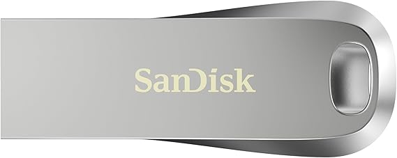 SanDisk 128GB Ultra Luxe USB 3.1 Gen 1 Flash Drive - SDCZ74-128G-G46, Black
