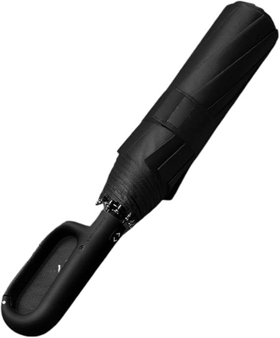 27-inch Ring Buckle Triple Folding Umbrella Fully Automatic Umbrella Double Folding Business Umbrella Increased Wind Resistance