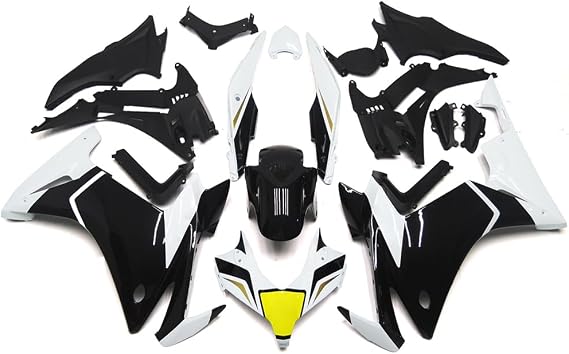 Yellow Black White Fairing Kit for 2013-2015 Honda CBR500R Plastic Bodywork
