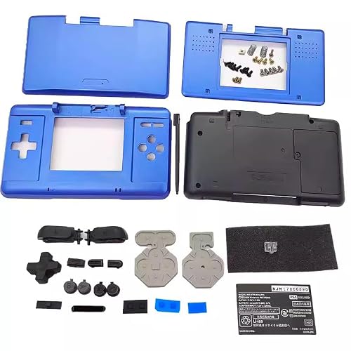 Narwhalss Replacement Full Housing Shell Kit for NDS, Complete Outer Case with Buttons Set, Repair & Custom DIY Cover, Full Body Shell Replacement Parts