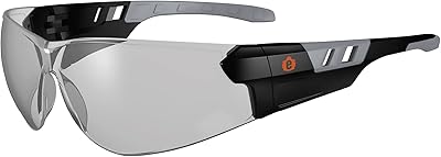 Ergodyne Skullerz SAGA Framless Safety Glasses, Anti Fog Lens Treatment