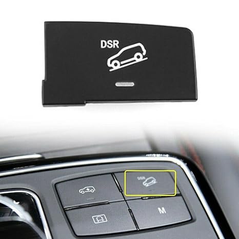 Center Switch Button Caps DSR Button Compatible for Mercedes-Benz ML GLE GLS W166 X166 W292 Repalces OE# 166905135