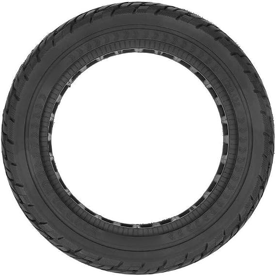 102.125 Scooters Solid Rubber Tire, Off-Road Anti-Shock Puncture Proof Tire For Xiaomi Lite for Ninebot F Electric Scooter Replacement Wheels(Black)