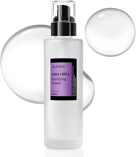 AHA/BHA Clarifying Treatment Toner Face Powder for Even Skin