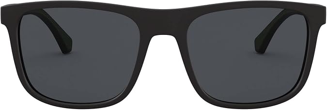 Emporio Armani mens Ea4129 Square Sunglasses
